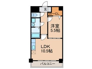 モントーレヒルズ東櫛原の物件間取画像